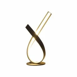 Hot Sale 🔔 ORE International 17" Abstract Upright Ribbon Bow Led Black Metal Table Lamp 🌟 -Lamps Sales Store 0151c81e00388aa6 8916 w800 h800 b1 p0