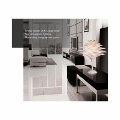 Budget 👏 California Lighting LLC Pure White Lotus Flower Shade Table Lamp 🛒 -Lamps Sales Store 01d1482a076ae438 2622 w800 h800 b0 p0