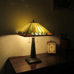 Buy 👏 CHLOE Lighting, Inc. Graham 2-Light Mission Table Lamp 16" 🔥 -Lamps Sales Store 023104d10b199621 4062 w800 h800 b0 p0