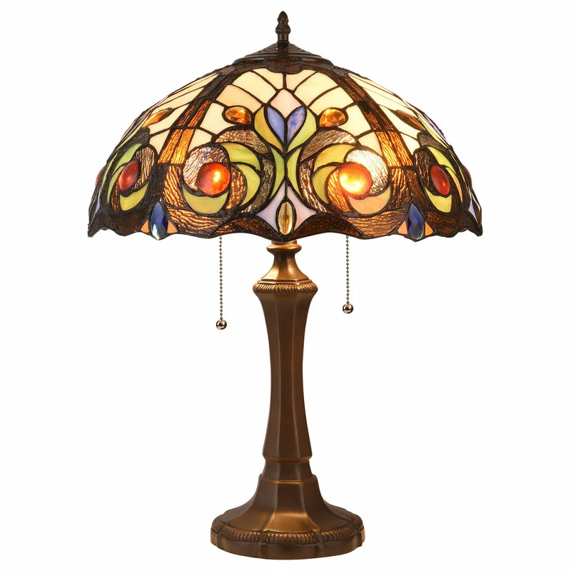 Brand new โ CHLOE Lighting, Inc. CHLOE Lighting Lennon Tiffany Dark Bronze 2-Light Victorian Table Lamp ๐ฅ 3 Brand new โ CHLOE Lighting, Inc. CHLOE Lighting Lennon Tiffany Dark Bronze 2-Light Victorian Table Lamp ๐ฅ
