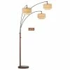 Discount 👍 Artiva LumiereIII LED Arched Floor Lamp Double Layer Shade, Dimmer, Antique Bronze, 80" 👍 -Lamps Sales Store 03d1e25a0ca25b4e 3178 w800 h800 b1 p0