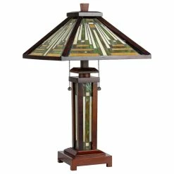 Top 10 🛒 CHLOE Lighting, Inc. Innes 3-Light Mission Double Lit Wooden Table Lamp 15" Shade ✨ -Lamps Sales Store 0461c4ae066f1b84 3968 w800 h800 b1 p0