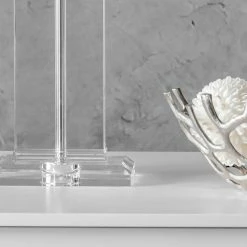 Budget 😍 NuLOOM 25" Helena Crystal Ionic Column Cotton Shade Clear Table Lamp 👏 -Lamps Sales Store 04a176240db9f8e0 8092 w800 h800 b0 p0