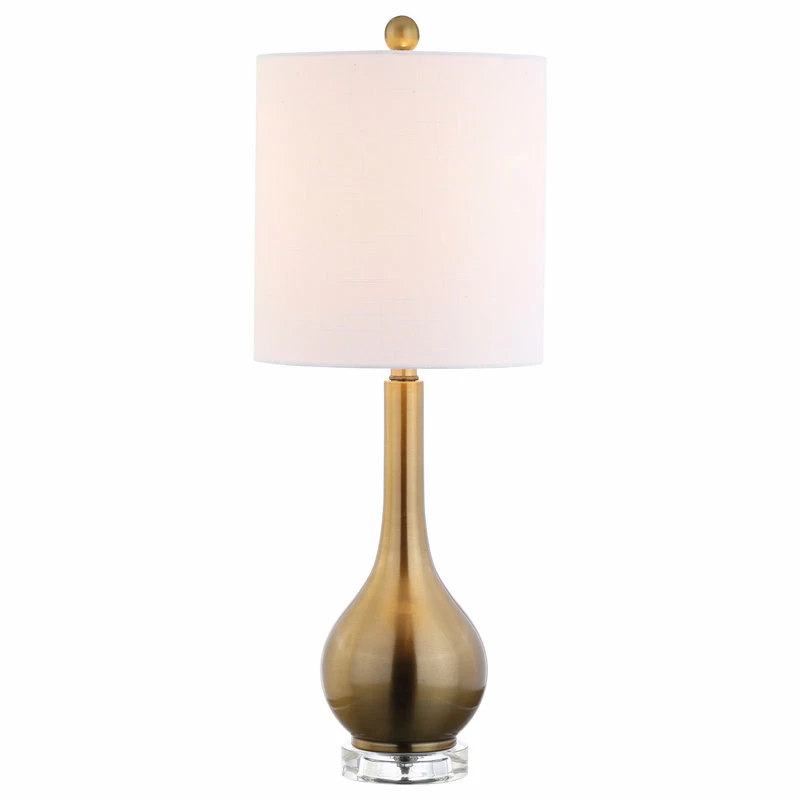 Top 10 🥰 JONATHAN Y Dylan 25" Metal And Crystal Teardrop Table Lamp, Brass ✨ 3 Top 10 🥰 JONATHAN Y Dylan 25" Metal And Crystal Teardrop Table Lamp, Brass ✨