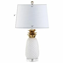 Discount โ๏ธ JONATHAN Y Pineapple 23'' Classic Vintage Ceramic LED Table Lamp, White/Gold ๐ 19 Discount โ๏ธ JONATHAN Y Pineapple 23'' Classic Vintage Ceramic LED Table Lamp, White/Gold ๐ -Lamps Sales Store 08a11bf80f763098 5952 w800 h800 b1 p0