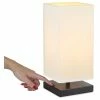 Promo 🧨 Kira Home Lucerna 13" LED TOUCH Table Lamp, Nightstand Lamp For Bedroom, Fabric ✔️ -Lamps Sales Store 0a0192dc0c819b76 8624 w800 h800 b1 p0