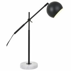 Best deal 💯 Elegant Furniture & Lighting Aperture 1 Light Black Table Lamp 🌟