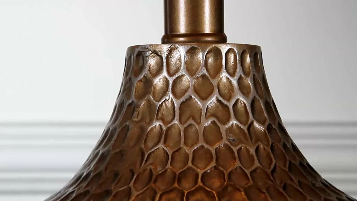 New ⭐ JONATHAN Y Bates Honeycomb LED Table Lamp, Antique Brown, 22" 😀 4 New ⭐ JONATHAN Y Bates Honeycomb LED Table Lamp, Antique Brown, 22" 😀 - Image 2