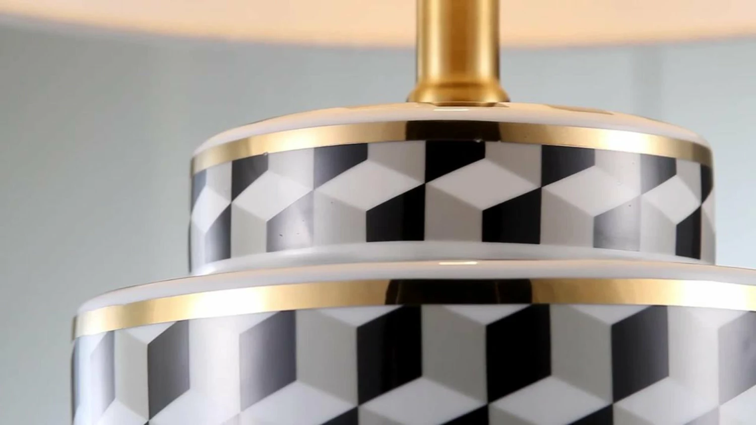 Deals ๐ JONATHAN Y Ellie 24.5" Tumbling Block Ceramic, Metal LED Table Lamp, Black ๐ฅฐ 4 Deals ๐ JONATHAN Y Ellie 24.5" Tumbling Block Ceramic, Metal LED Table Lamp, Black ๐ฅฐ - Image 2