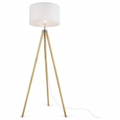 Best Sale ❤️ Light Society Ansel Tripod Floor Lamp, Natural And White 😀 -Lamps Sales Store 1a71892c0f6e26ba 4116 w800 h800 b1 p0