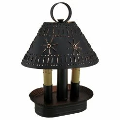 Best Sale ๐ฅฐ Irvin's Country Tinware Grandma's Accent Light, Smokey Black ๐