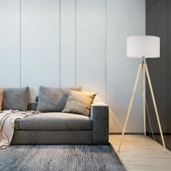 Best Sale ❤️ Light Society Ansel Tripod Floor Lamp, Natural And White 😀 -Lamps Sales Store 1b1165300f6e26cc 4116 w800 h800 b0 p0