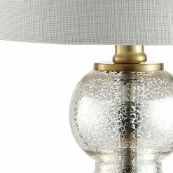New 🛒 JONATHAN Y February 21" Glass, Metal LED Table Lamp, Mercury Glass/Brass Gold 🔔 -Lamps Sales Store 1d11ea6b0387be74 0772 w800 h800 b0 p0