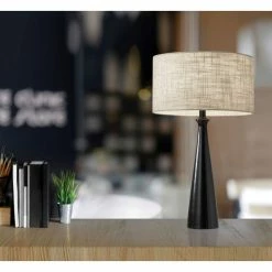 Best reviews of ⌛ Adesso Linda Table Lamp, Black 💯 -Lamps Sales Store 1dc1bad40de7eccb 7020 w800 h800 b0 p0