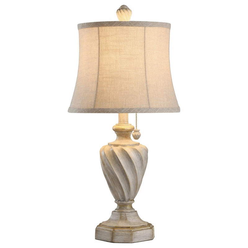Outlet ⭐ StyleCraft Home Collection Cameron Table Lamp, Antique White, Antique White, Beige ❤️ 4 Outlet ⭐ StyleCraft Home Collection Cameron Table Lamp, Antique White, Antique White, Beige ❤️ - Image 2