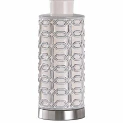 Wholesale 🥰 StyleCraft Cream, Blue, And Brushed Nickel Ceramic/Steel Table Lamp 🎉 -Lamps Sales Store 25d1f9370cc712e0 2628 w800 h800 b1 p0