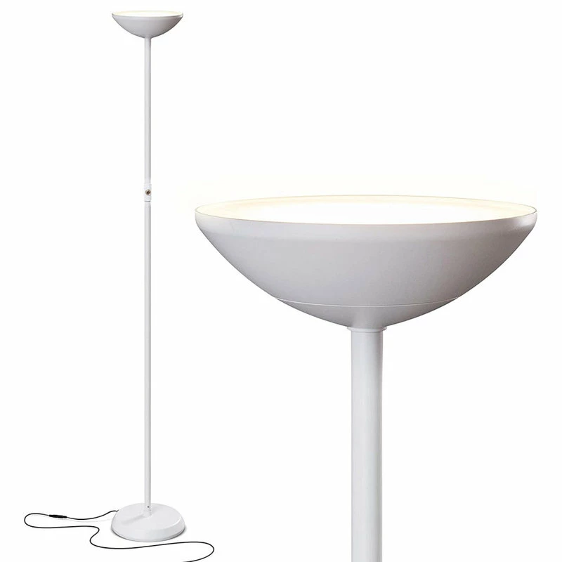 Cheap ๐ Brightech SkyLite LED Torchiere Floor Lamp – Bright For Reading, White ๐งจ 3 Cheap ๐ Brightech SkyLite LED Torchiere Floor Lamp – Bright For Reading, White ๐งจ