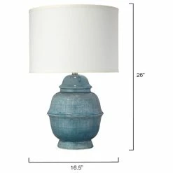 Best Sale ❤️ Jamie Young Company Blue Ceramic Kaya Table Lamp 🔥 -Lamps Sales Store 2821534902aa6de9 3123 w800 h800 b1 p0