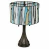 Brand new 🤩 Serena D'italia Contemporary Tiffany 2-Light Blue 22" Table Lamp ⌛ -Lamps Sales Store 28c1697709a5ca7e 7694 w800 h800 b1 p0