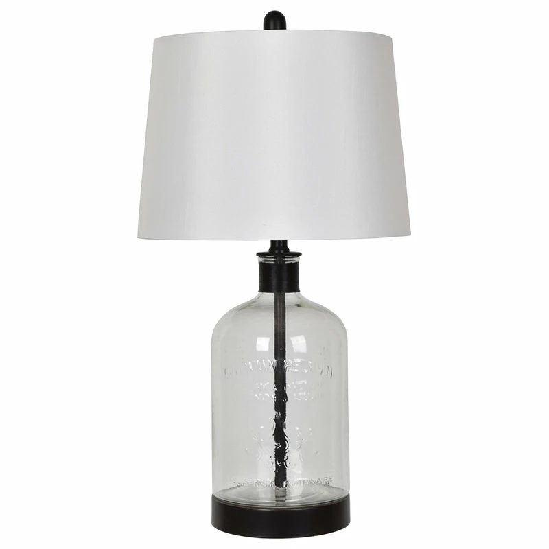 Wholesale 🔥 Crestview Collection Woodburn Metal And Glass 26.5"H Table Lamp 👏 3 Wholesale 🔥 Crestview Collection Woodburn Metal And Glass 26.5"H Table Lamp 👏