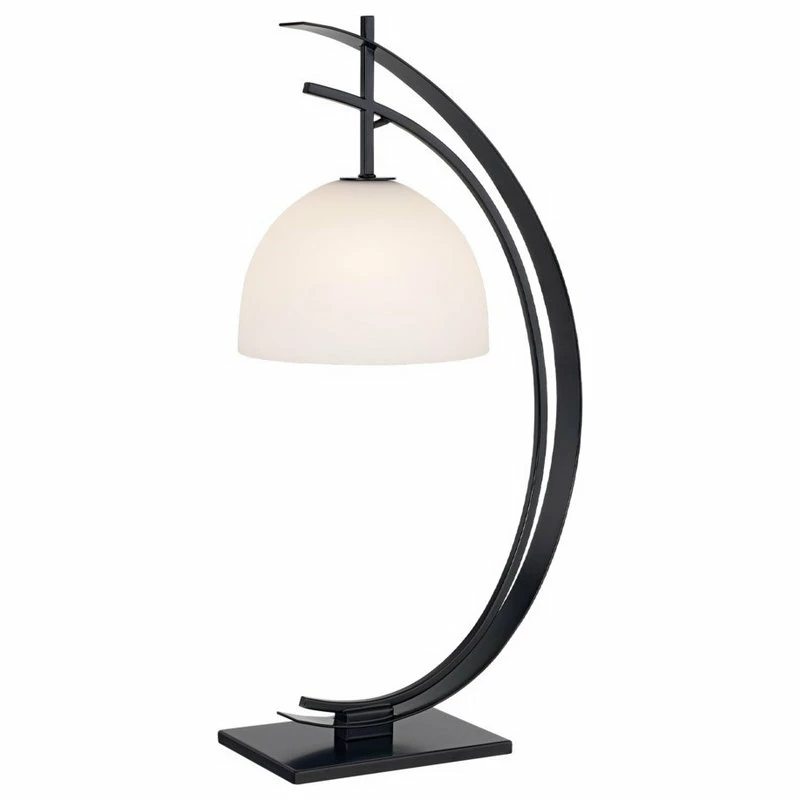Outlet 😉 Pacific Coast Lighting Orbit Metal Crescent Table Lamp, Black 🎁 3 Outlet 😉 Pacific Coast Lighting Orbit Metal Crescent Table Lamp, Black 🎁