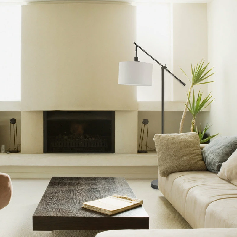 Cheapest ๐ Globe Electric Matte Black Floor Lamp With White Linen Shade ๐งจ 4 Cheapest ๐ Globe Electric Matte Black Floor Lamp With White Linen Shade ๐งจ - Image 2