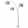 Hot Sale 🛒 Adesso Bowery 3-Arm Arc Lamp, Brushed Steel ❤️ -Lamps Sales Store 314116a909b2d786 6985 w800 h800 b1 p0