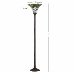 Coupon ๐ฅฐ JONATHAN Y Botanical Tiffany-Style 71" Torchiere Floor Lamp, Bronze ๐ฏ 17 Coupon ๐ฅฐ JONATHAN Y Botanical Tiffany-Style 71" Torchiere Floor Lamp, Bronze ๐ฏ -Lamps Sales Store 3661a2d602fa5eb6 5661 w800 h800 b1 p0