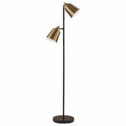 Cheapest โญ Adesso Malcolm Floor Lamp- Black ๐