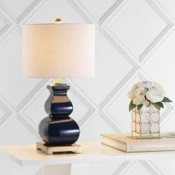 New 🔥 JONATHAN Y Vienna 25.5" Ceramic LED Table Lamp, Navy, Gold, White 💯 12 New 🔥 JONATHAN Y Vienna 25.5" Ceramic LED Table Lamp, Navy, Gold, White 💯 -Lamps Sales Store 3ca1930a0387c3d0 2185 w800 h800 b0 p0