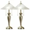 Brand new 😍 Artiva 24" Brushed Steel Table Lamps With High Quality 🔨 Hammered Glass Shades, Set Of 2 🧨 -Lamps Sales Store 3da1e78d05f87f6d 2720 w800 h800 b1 p0