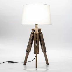 Promo 👍 Vandue Corporation Modern Home Mariner Nautical Wooden Tripod Table Lamp 👍 -Lamps Sales Store 3f2184900e6aec7f 8054 w800 h800 b0 p0
