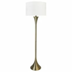 Best Sale ๐ LumiSource 65" Plated Gold Metal Floor Lamp ๐