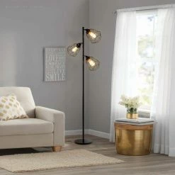 Cheapest ❤️ W86 Trading Co., LLC 40W 3-Light Floor Uplight Lamp With Metal Shade, ETL-Listed 🥰 16 Cheapest ❤️ W86 Trading Co., LLC 40W 3-Light Floor Uplight Lamp With Metal Shade, ETL-Listed 🥰 -Lamps Sales Store 4301c1870368ad06 3058 w800 h800 b0 p0