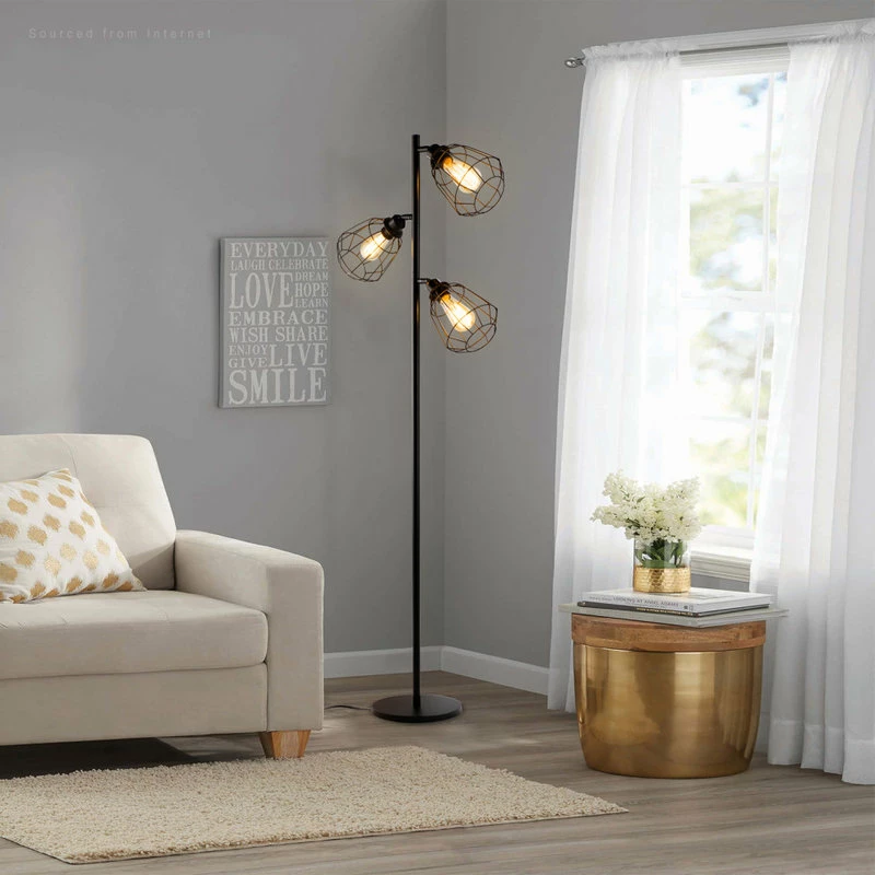 Cheapest ❤️ W86 Trading Co., LLC 40W 3-Light Floor Uplight Lamp With Metal Shade, ETL-Listed 🥰 9 Cheapest ❤️ W86 Trading Co., LLC 40W 3-Light Floor Uplight Lamp With Metal Shade, ETL-Listed 🥰 - Image 7