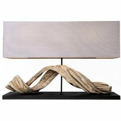Lamps Sales Store 32 Brand new 🎁 Thomas Mark Seadrift Natural Driftwood LED Table Lamp ⭐