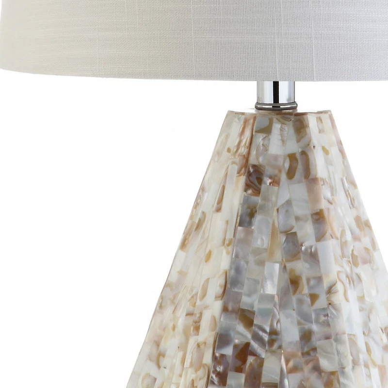 Buy 🔔 JONATHAN Y Isabella 21" Seashell Table Lamp, Natural Ivory, Set Of 2 ✨ 8 Buy 🔔 JONATHAN Y Isabella 21" Seashell Table Lamp, Natural Ivory, Set Of 2 ✨ - Image 6