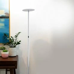 Discount ⌛ Brightech Sky LED Torchiere Super Bright Floor Lamp - Contemporary Lamp, Alpine 🧨 -Lamps Sales Store 46915c930eb542d5 2610 w800 h800 b0 p0
