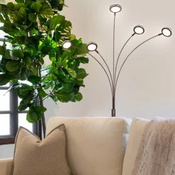 Top 10 🛒 Brightech Orion 5 - Super Bright, Modern LED Arc Lamp, Oil Brushed Bronze 😀 -Lamps Sales Store 46e1a4620eb70569 6043 w800 h800 b0 p0