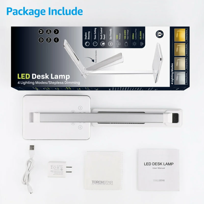 Brand new ๐ W86 Trading Co., LLC Dimmable LED Desk Lamp, 4 Lighting Modes, White ๐ 9 Brand new ๐ W86 Trading Co., LLC Dimmable LED Desk Lamp, 4 Lighting Modes, White ๐ - Image 7