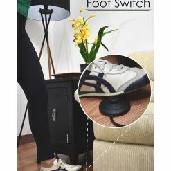 Best deal 👍 Kira Home Sadie 61" Mid Century Tripod LED Floor Lamp, 9W Bulb (/), Leather 😍 -Lamps Sales Store 4bd15a700c7ef1c8 8638 w800 h800 b0 p0