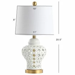 Deals ๐ JONATHAN Y Quatrefoil Fretwork 20.5" Ginger Jar Ceramic And Metal LED Table Lamp, White ๐ 17 Deals ๐ JONATHAN Y Quatrefoil Fretwork 20.5" Ginger Jar Ceramic And Metal LED Table Lamp, White ๐ -Lamps Sales Store 4ce100930387c30c 1929 w800 h800 b1 p0