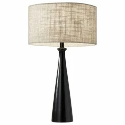 Best reviews of ⌛ Adesso Linda Table Lamp, Black 💯