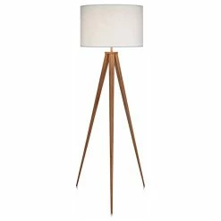 Lamps Sales Store 25 Cheap 🛒 Versanora 60" Tall Standing Tripod Floor Lamp, White ✨