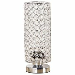 Deals 😍 Anzy Crystal Table Lamp, Sturdy Decorative Living Room Lamp, Night Light Lamp 😍
