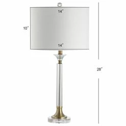 Cheapest ๐ JONATHAN Y Mark Crystal And Metal LED Table Lamp, Clear And Brass Gold, Set Of 2, 28" ๐ 17 Cheapest ๐ JONATHAN Y Mark Crystal And Metal LED Table Lamp, Clear And Brass Gold, Set Of 2, 28" ๐ -Lamps Sales Store 57d126a60387beb9 0784 w800 h800 b1 p0