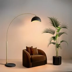 Brand new 😍 Nova Of California Luna Bella Arc Lamp Weathered Brass 88" Weathered Brass 😀 -Lamps Sales Store 5921872601b3d43d 6991 w800 h800 b0 p0