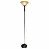 Wholesale 🤩 ELEGANT DESIGNS 1-Light Torchiere Floor Lamp, Marbelized Amber Glass Shade, Restoration Bronze 🌟 -Lamps Sales Store 5cb1c3e90ba24a02 4749 w800 h800 b1 p0