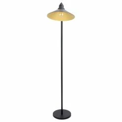 New 👍 Lumisource Indy Floor Lamp In Black And Gold Finish LS-L-PADFL BK 😀 -Lamps Sales Store 5db16bf10685ab68 5764 w800 h800 b1 p0