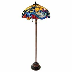 Cheap ๐ CHLOE Lighting, Inc. Chloe-Lighting 2-Light Dragonfly Floor Lamp โญ